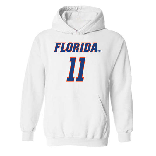 Florida - NCAA Men's Basketball : Cornelius Ingram - Sports Shersey Hooded Sweatshirt-0