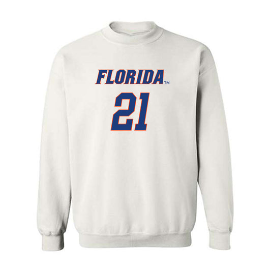 Florida - NCAA Men's Basketball : Alex Condon - Sports Shersey Crewneck Sweatshirt-0