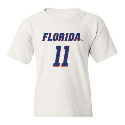 Florida - NCAA Men's Basketball : CJ Ingram - Sports Shersey Youth T-Shirt-0