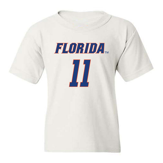 Florida - NCAA Men's Basketball : CJ Ingram - Sports Shersey Youth T-Shirt-0