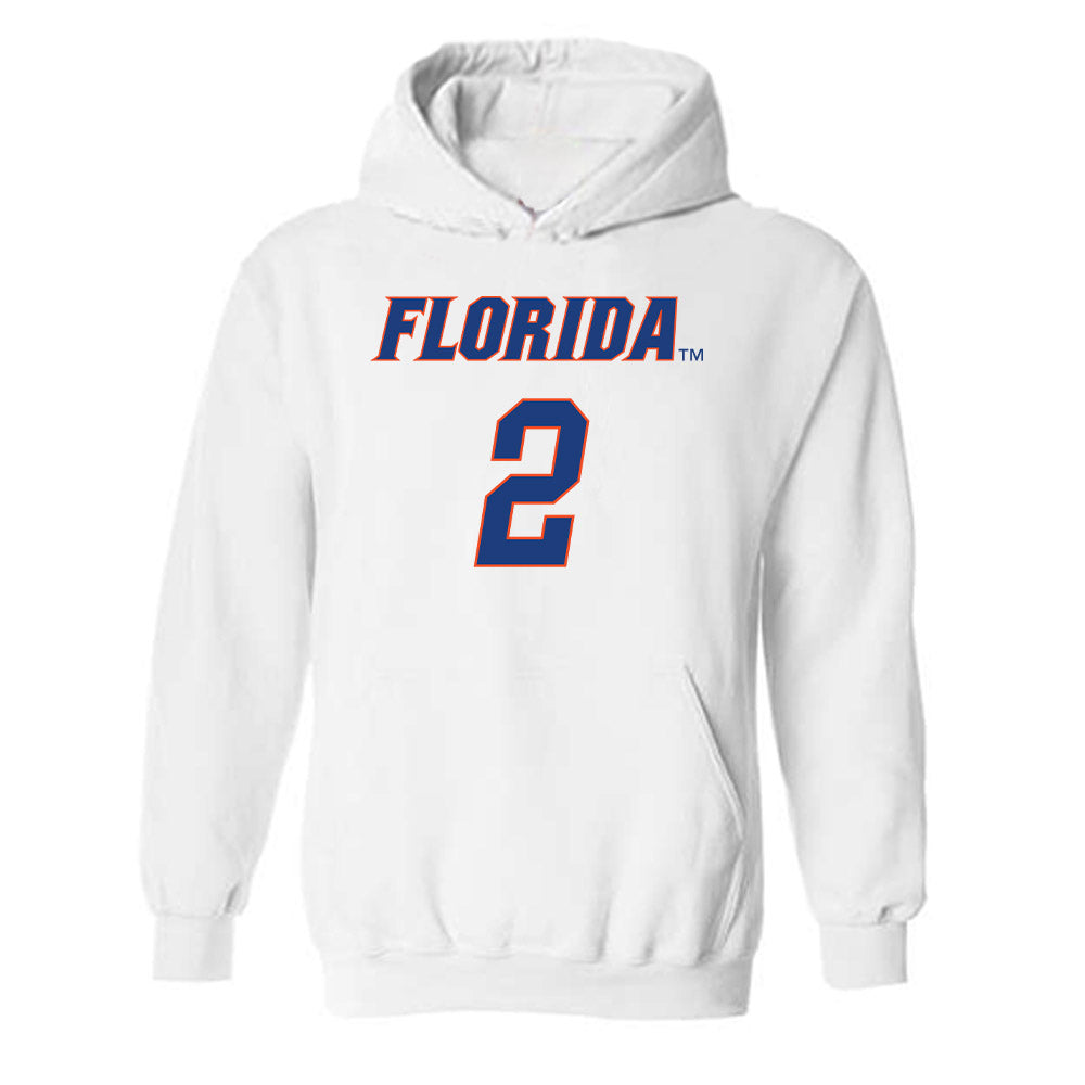 Florida - NCAA Women's Basketball : Nyadieng Yiech - Sports Shersey Hooded Sweatshirt-0