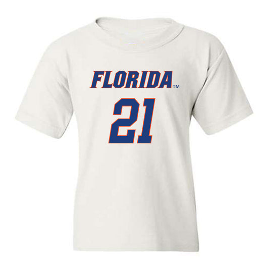 Florida - NCAA Men's Basketball : Alex Condon - Sports Shersey Youth T-Shirt-0