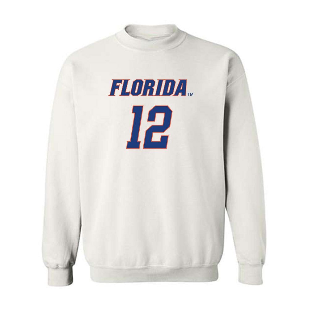 Florida - NCAA Women's Basketball : Daviane Mindoudi - Sports Shersey Crewneck Sweatshirt-0