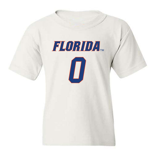 Florida - NCAA Women's Basketball : Sarah Deng - Sports Shersey Youth T-Shirt-0