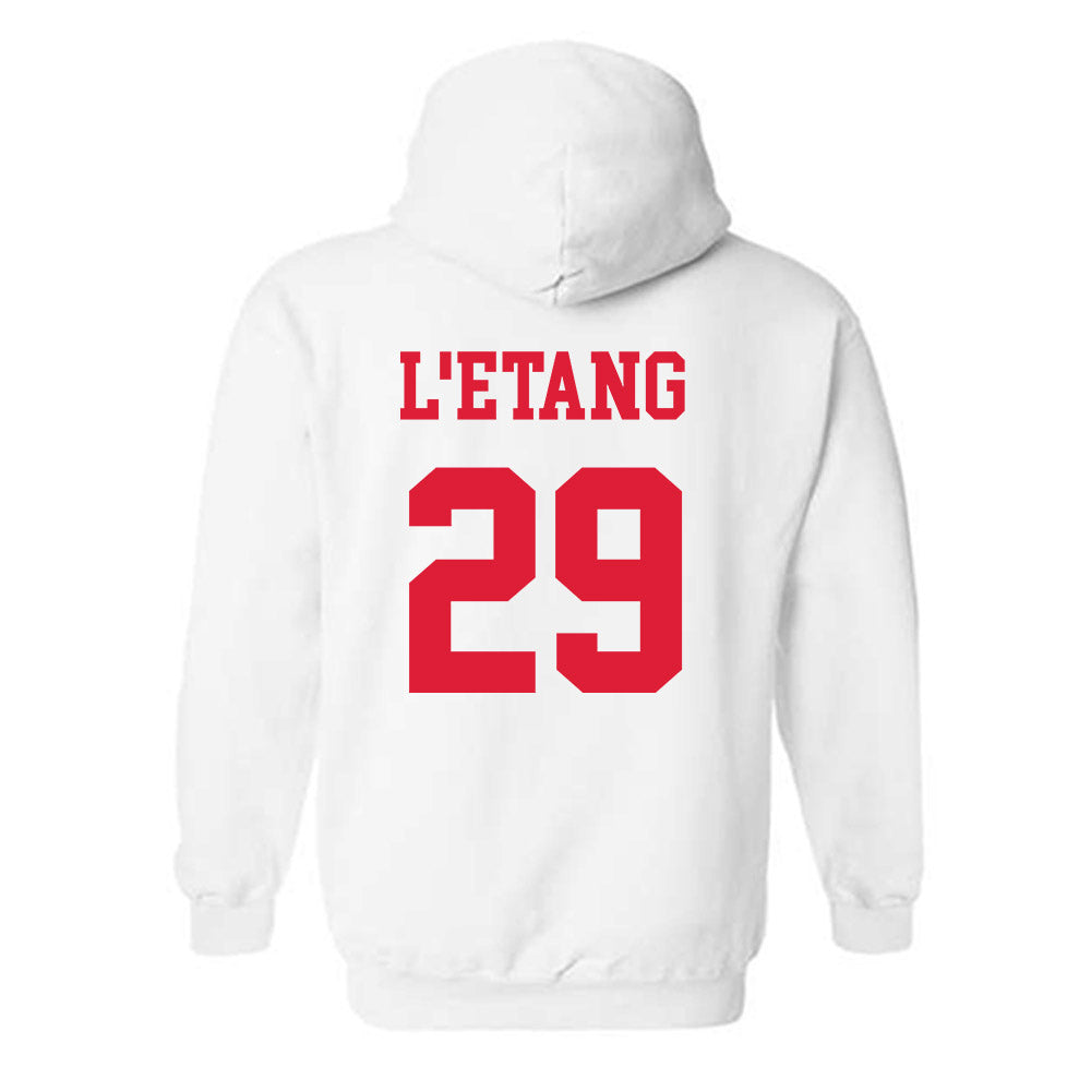 Dayton - NCAA Men's Basketball : Amael L'Etang - Classic Shersey Hooded Sweatshirt-1