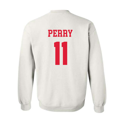 Dayton - NCAA Men's Basketball : Travis Perry - Classic Shersey Crewneck Sweatshirt-1