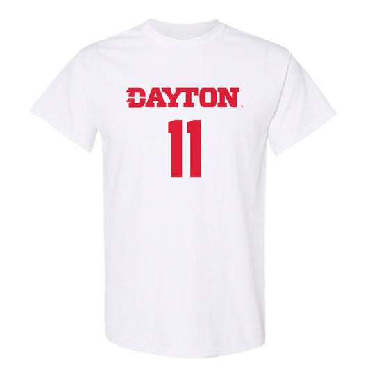 Dayton - NCAA Men's Basketball : Travis Perry - Classic Shersey T-Shirt-0
