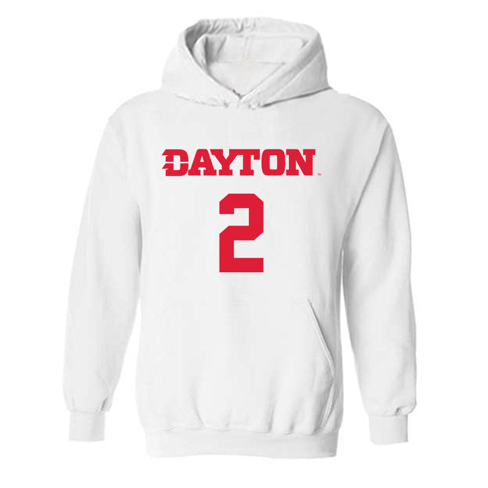 Dayton - NCAA Men's Basketball : De'Shayne Montgomery - Classic Shersey Hooded Sweatshirt-0