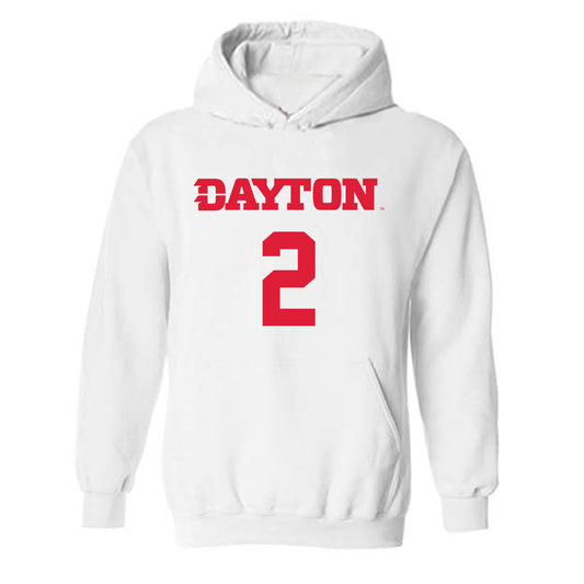 Dayton - NCAA Men's Basketball : De'Shayne Montgomery - Classic Shersey Hooded Sweatshirt-0
