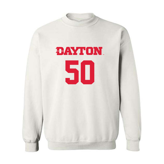 Dayton - NCAA Men's Basketball : Sean Pouedet - Classic Shersey Crewneck Sweatshirt-0