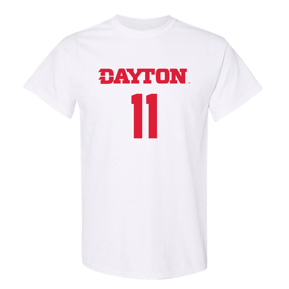 Dayton - NCAA Men's Basketball : Evan Dickey - Classic Shersey T-Shirt-0