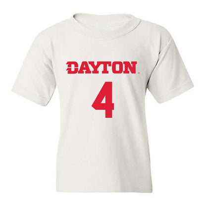 Dayton - NCAA Men's Basketball : Jordan Derkack - Classic Shersey Youth T-Shirt-0