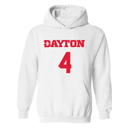 Dayton - NCAA Women's Basketball : Shantavia Dawkins - Classic Shersey Hooded Sweatshirt-0
