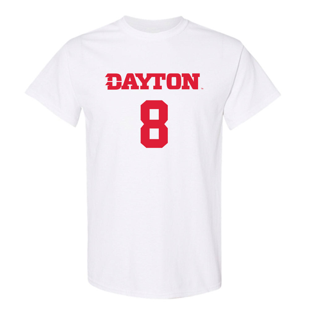 Dayton - NCAA Men's Basketball : Jaron McKie - Classic Shersey T-Shirt-0