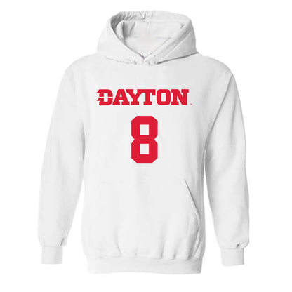 Dayton - NCAA Men's Basketball : Jaron McKie - Classic Shersey Hooded Sweatshirt-0