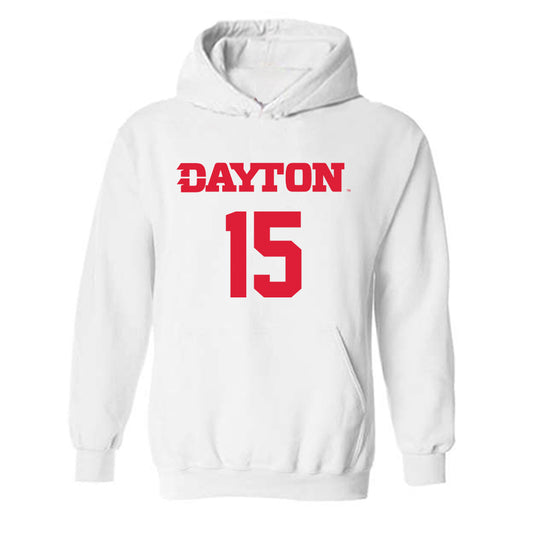 Dayton - NCAA Women's Basketball : Marie Talle - Classic Shersey Hooded Sweatshirt-0