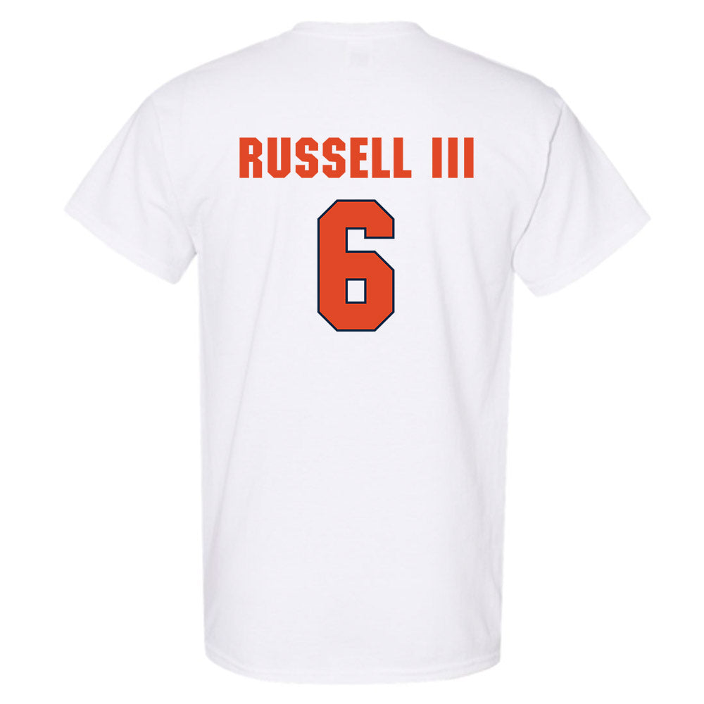 Syracuse - NCAA Men's Basketball : Calvin Russell III - Classic Shersey T-Shirt-1