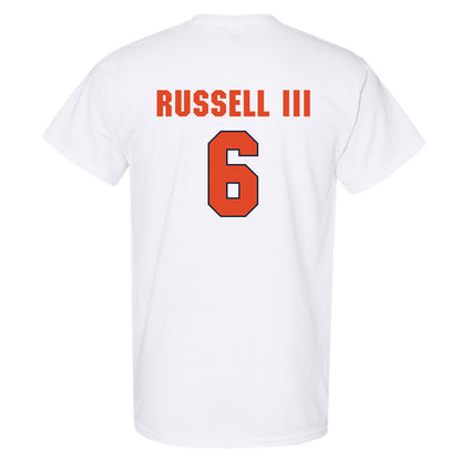 Syracuse - NCAA Men's Basketball : Calvin Russell III - Classic Shersey T-Shirt-1