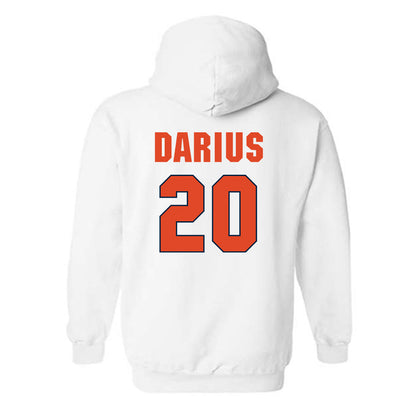 Syracuse - NCAA Women's Basketball : Dominique Darius - Classic Shersey Hooded Sweatshirt-1