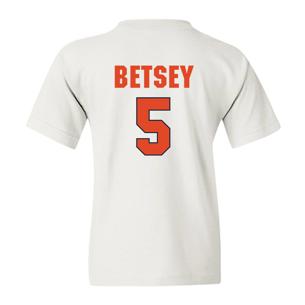Syracuse - NCAA Men's Basketball : Tyler Betsey - Classic Shersey Youth T-Shirt-1