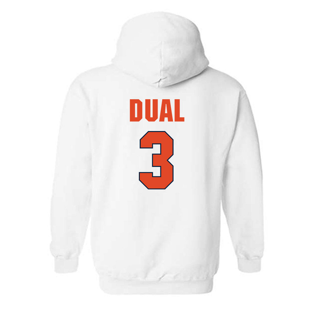 Syracuse - NCAA Men's Basketball : Garwey Dual - Classic Shersey Hooded Sweatshirt-1