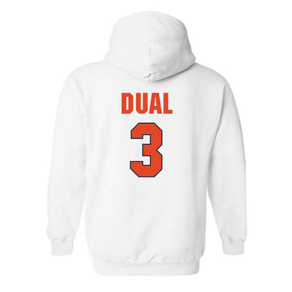 Syracuse - NCAA Men's Basketball : Garwey Dual - Classic Shersey Hooded Sweatshirt-1