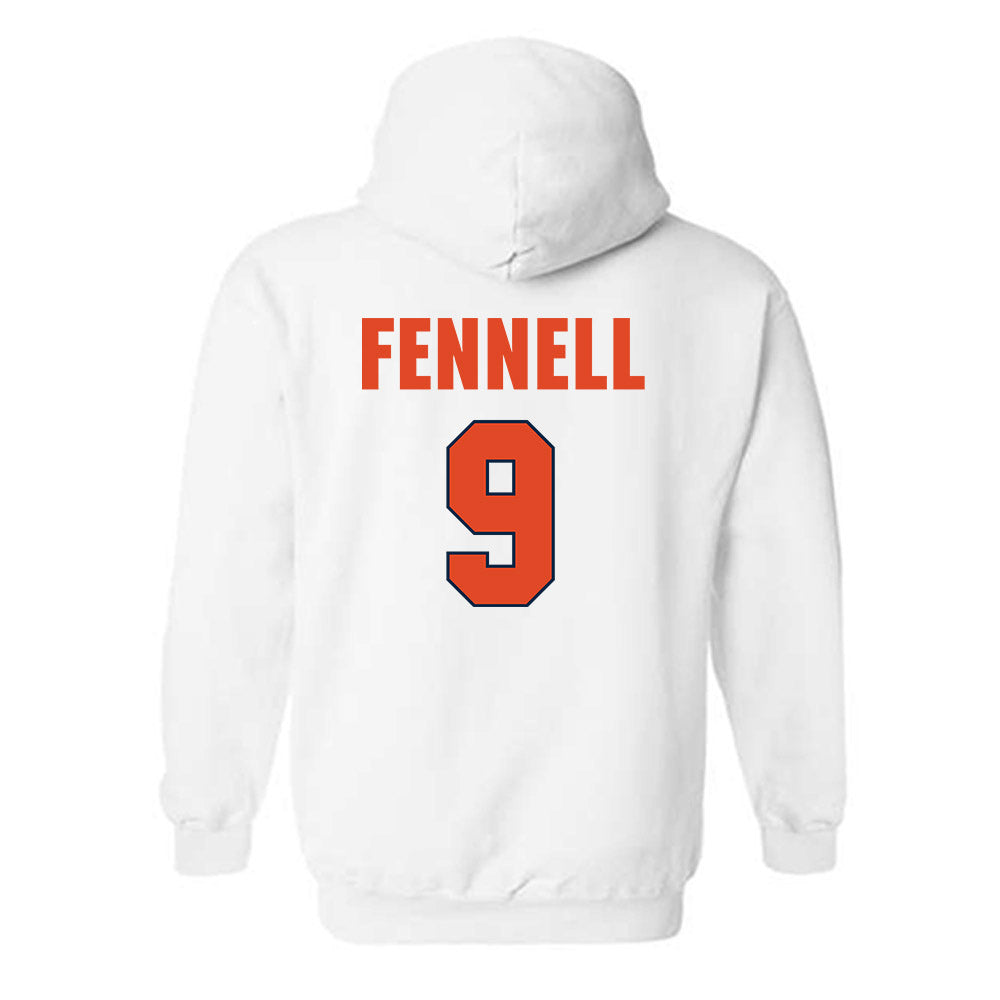 Syracuse - NCAA Men's Basketball : Luke Fennell - Classic Shersey Hooded Sweatshirt-1