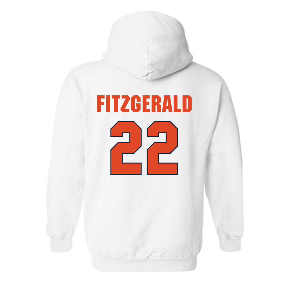 Syracuse - NCAA Women's Basketball : Justus Fitzgerald - Classic Shersey Hooded Sweatshirt-1