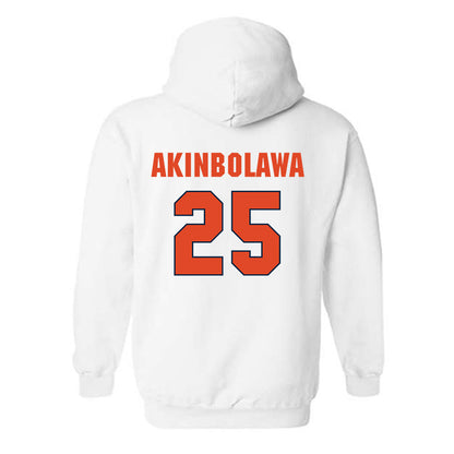 Syracuse - NCAA Women's Basketball : Oyindamola Akinbolawa - Classic Shersey Hooded Sweatshirt-1
