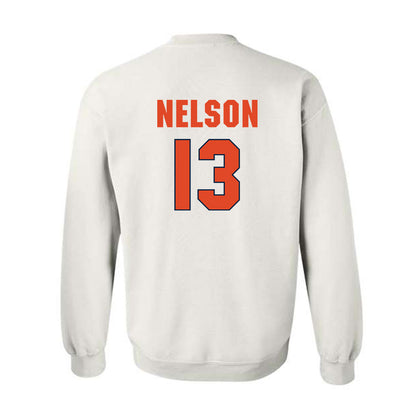 Syracuse - NCAA Women's Basketball : Camdyn Nelson - Classic Shersey Crewneck Sweatshirt-1