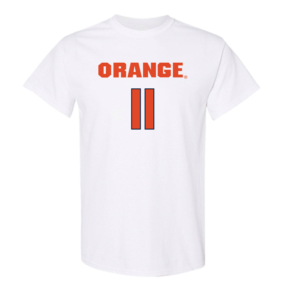 Syracuse - NCAA Men's Basketball : Naithan George - Classic Shersey T-Shirt-0