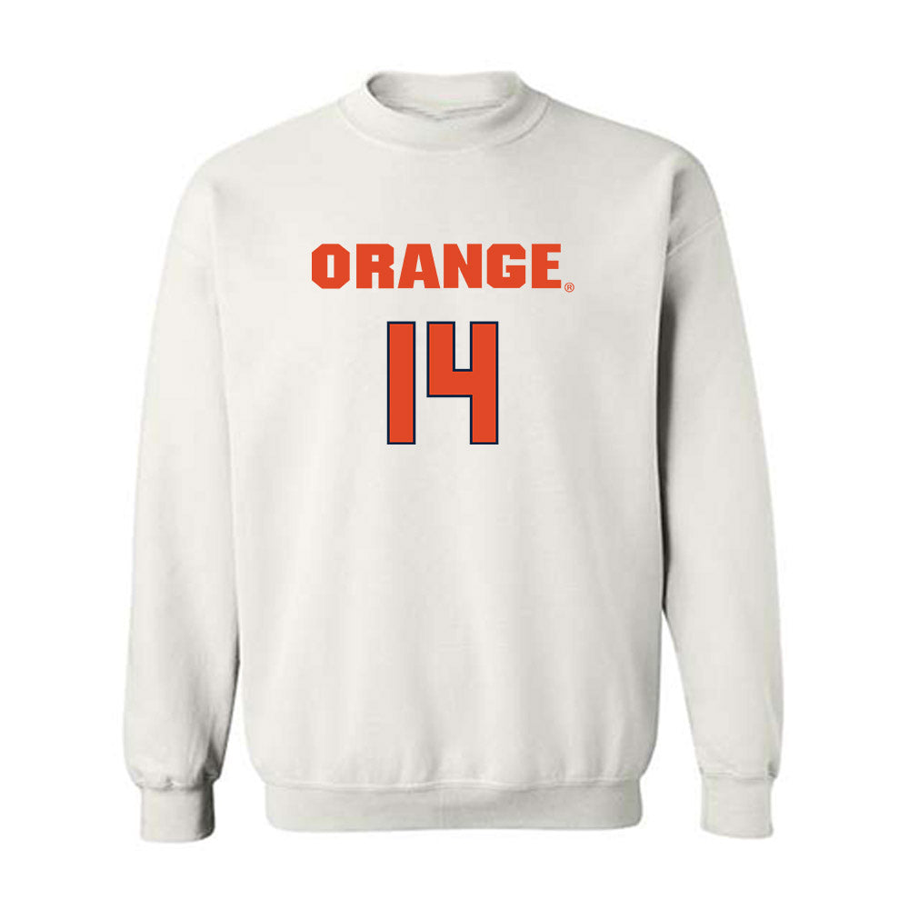 Syracuse - NCAA Women's Basketball : Ka'Shya Hawkins - Classic Shersey Crewneck Sweatshirt-0