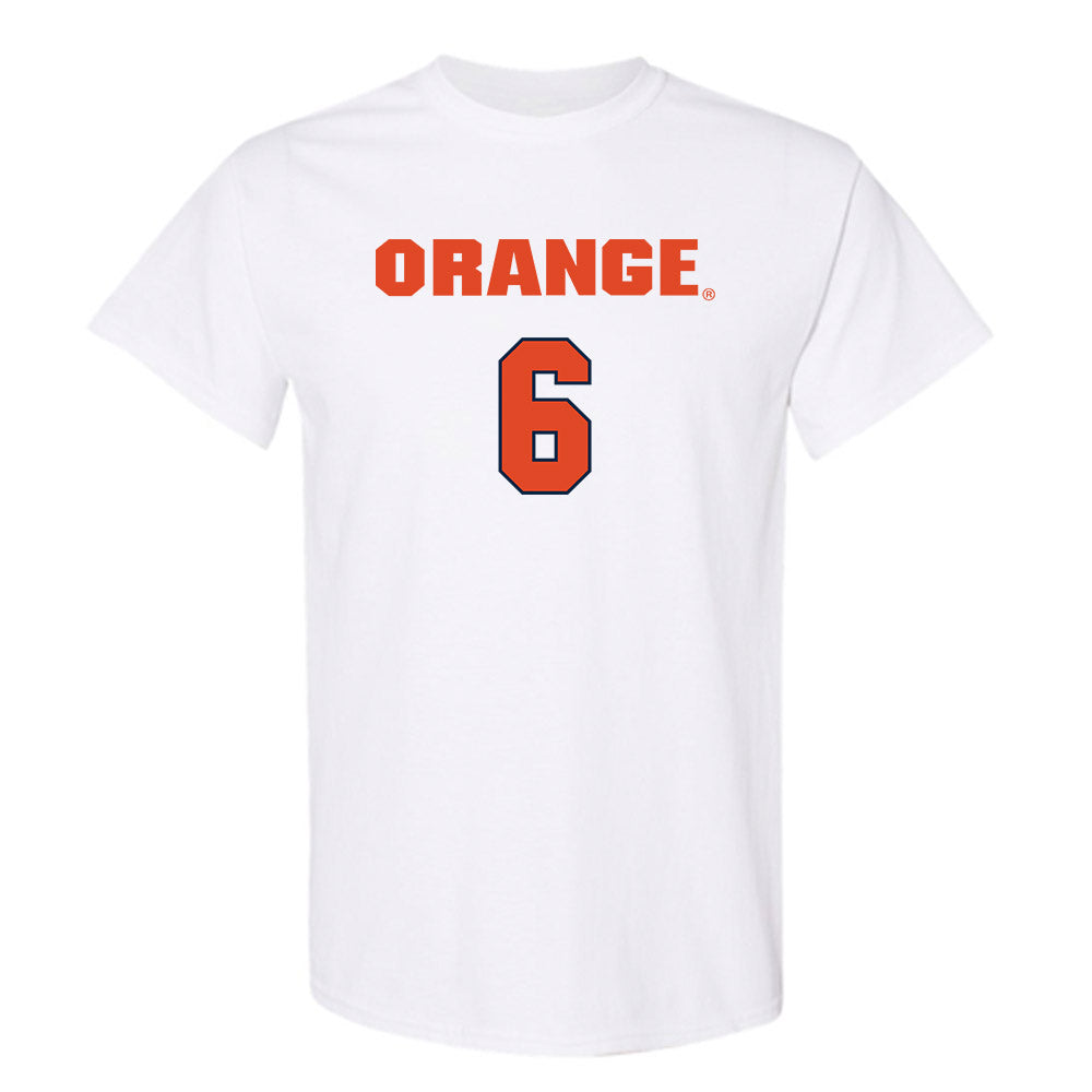 Syracuse - NCAA Men's Basketball : Calvin Russell III - Classic Shersey T-Shirt-0
