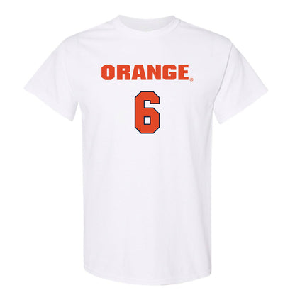 Syracuse - NCAA Men's Basketball : Calvin Russell III - Classic Shersey T-Shirt-0