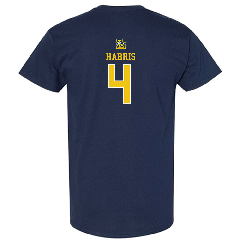 La Salle - NCAA Men's Basketball : Truth Harris - Sports Shersey T-Shirt-1