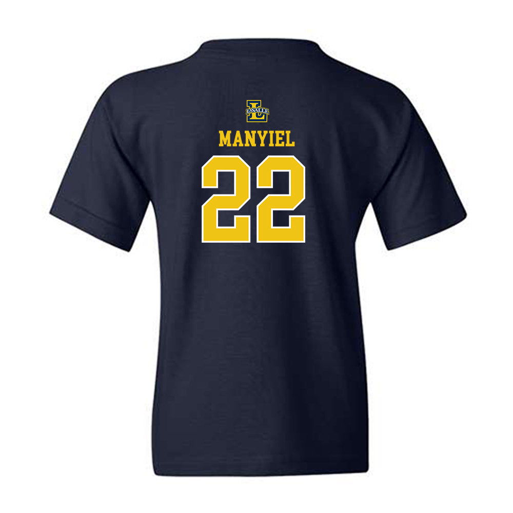 La Salle - NCAA Women's Basketball : Yar Manyiel - Sports Shersey Youth T-Shirt-1