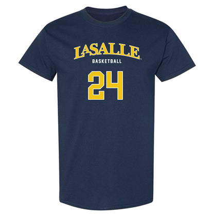 La Salle - NCAA Men's Basketball : Jerome Brewer Jr - Sports Shersey T-Shirt-0