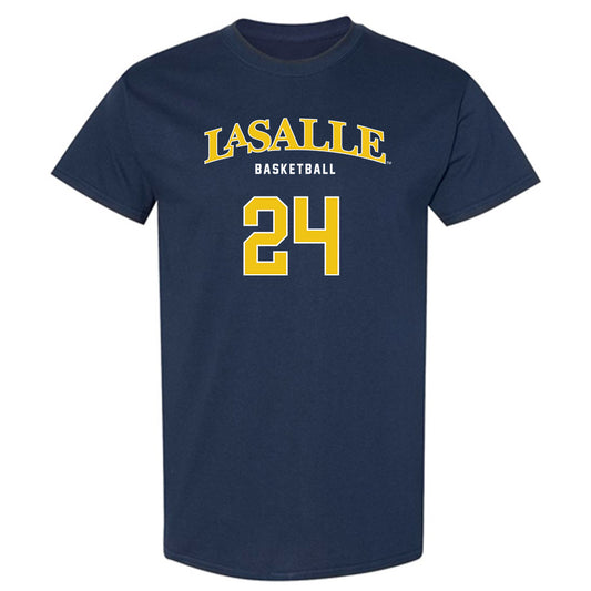 La Salle - NCAA Men's Basketball : Jerome Brewer Jr - Sports Shersey T-Shirt-0