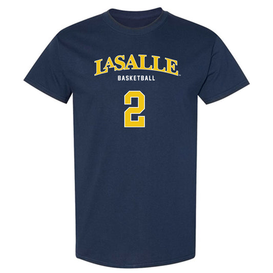 La Salle - NCAA Men's Basketball : Jaeden Marshall - Sports Shersey T-Shirt-0