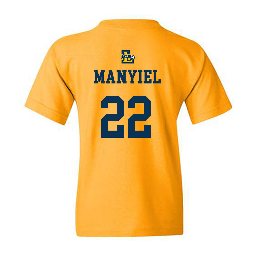 La Salle - NCAA Women's Basketball : Yar Manyiel - Sports Shersey Youth T-Shirt-1