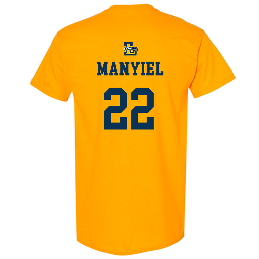 La Salle - NCAA Women's Basketball : Yar Manyiel - Sports Shersey T-Shirt-1