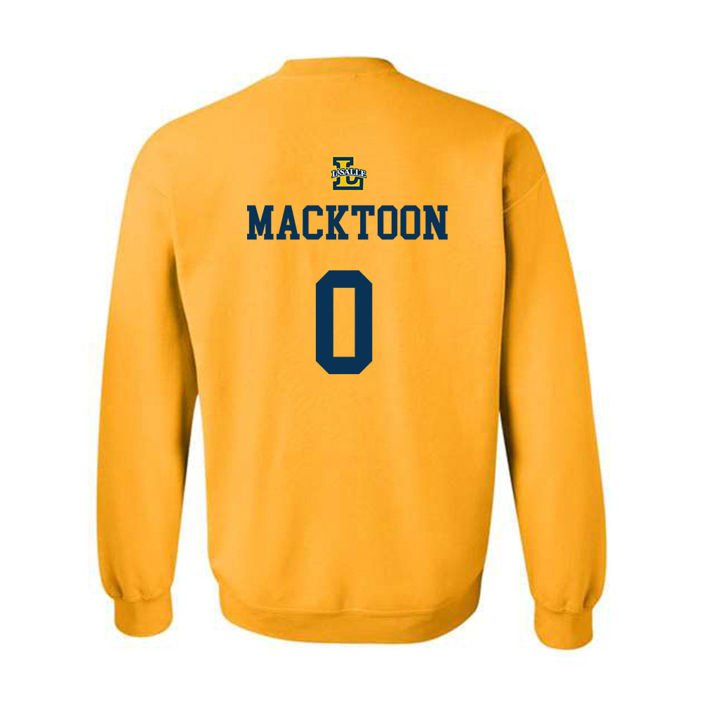 La Salle - NCAA Women's Basketball : aryss macktoon - Sports Shersey Crewneck Sweatshirt-1