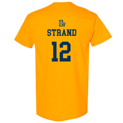 La Salle - NCAA Men's Basketball : Damon Strand - Sports Shersey T-Shirt-1
