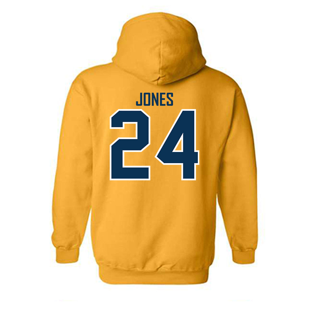 La Salle - NCAA Men's Basketball : Deuce Jones - Generic Shersey Hooded Sweatshirt-1