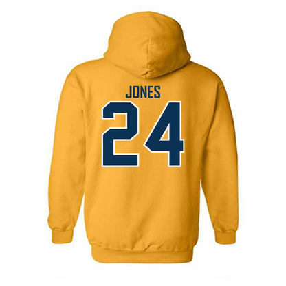La Salle - NCAA Men's Basketball : Deuce Jones - Generic Shersey Hooded Sweatshirt-1