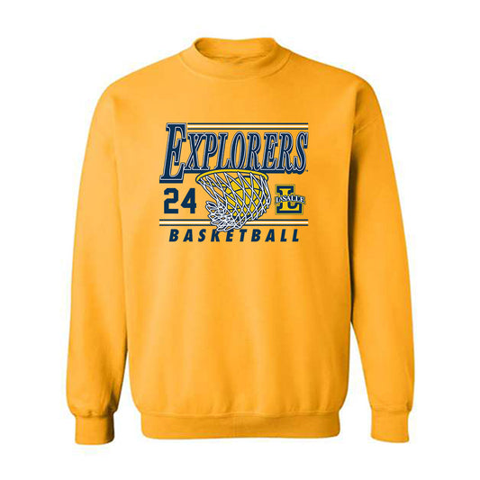 La Salle - NCAA Women's Basketball : Kiara Williams - Generic Shersey Crewneck Sweatshirt-0