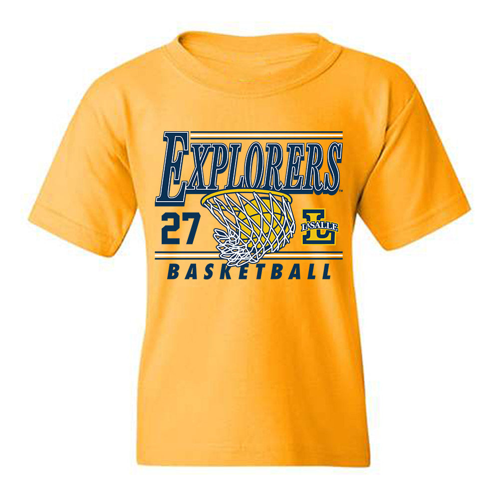La Salle - NCAA Men's Basketball : Edwin Daniel - Generic Shersey Youth T-Shirt-0
