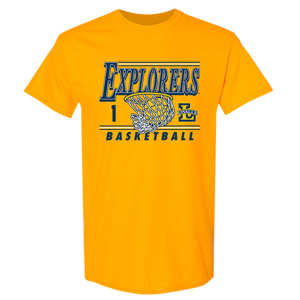 La Salle - NCAA Men's Basketball : Ashton Walker - Generic Shersey T-Shirt-0