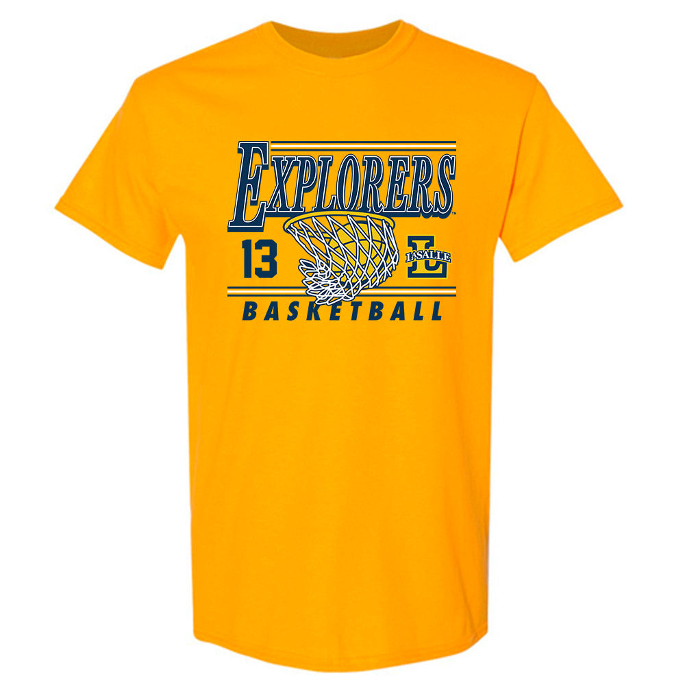 La Salle - NCAA Men's Basketball : Maximillian Lipacis - Generic Shersey T-Shirt-0