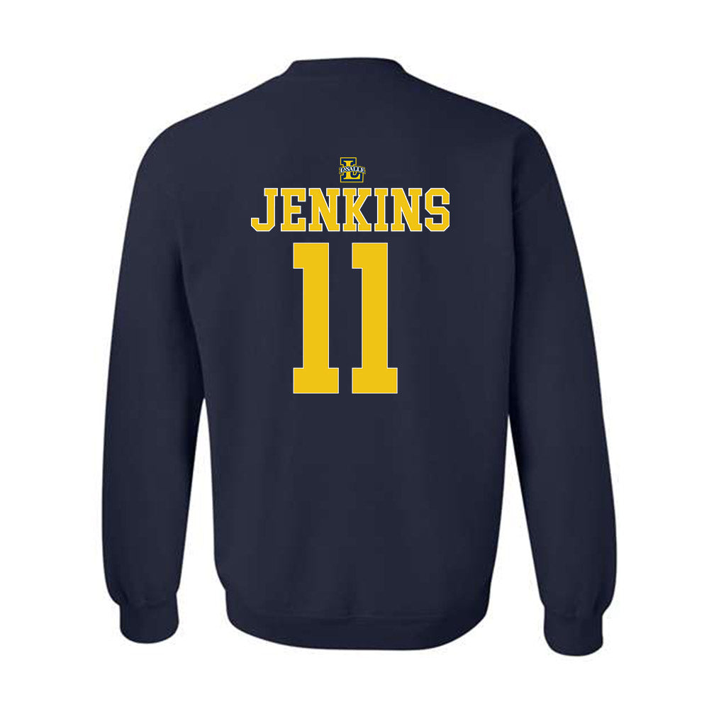 La Salle - NCAA Women's Basketball : Sania Jenkins - Generic Shersey Crewneck Sweatshirt-1